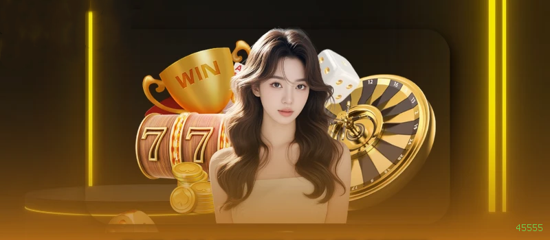 Imagem promocional das apostas esportivas da 45555